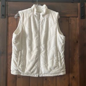 Columbia Faux Fur Reversible Vest